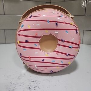 NWOT KATE SPADE NEW YORK Coffee Break 3D Donut Crossbody Bag - Pink/Tan